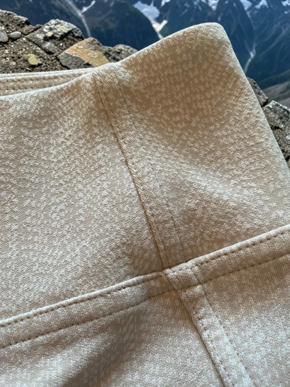 Athleta Delancey Skyline High-Rise Leggings Cream SP NWOT - Picture 10 of 12